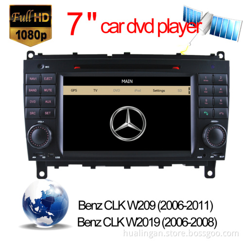Auto DVD for M. Benz Cls W219 (2004-2008) GPS DVD Navigation with Tmc with DVB-T (HL-8812GB)